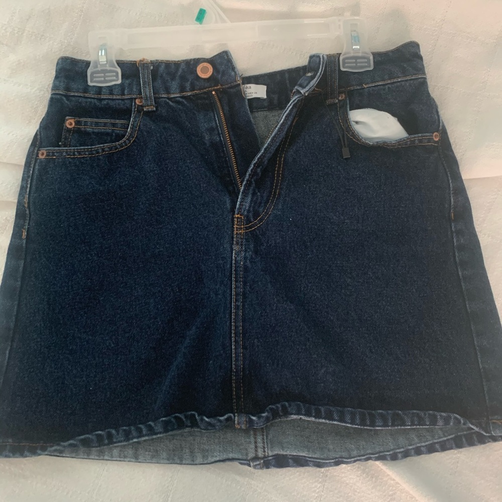 Jean skirt